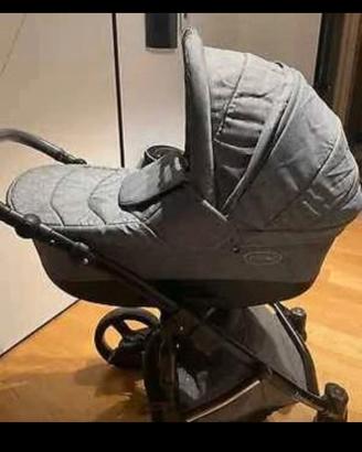 Trio momon vernuji completo di passeggino, navicel