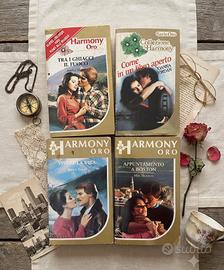 Lotto di 4 romanzi harmony oro