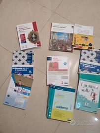 Libri scolastici terzo liceo Einaudi 