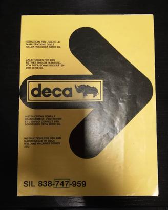 Saldatrice DECA SIL 747