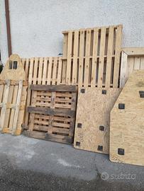 bancali di varie dimensioni 