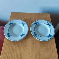 Set due piattini caffè Royal Copenhagen 