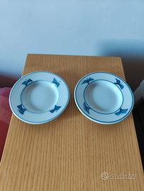 Set due piattini caffè Royal Copenhagen 