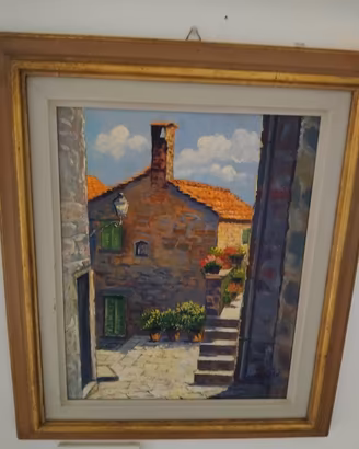 scorcio di borgo toscano