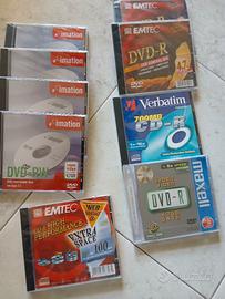 9 dvd e cd