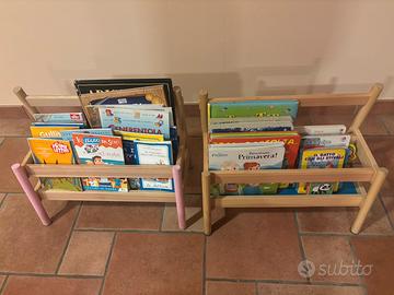 Liberia montessori con libri