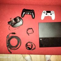 ps4 500 gb usata + 2 joystick e stazione ricarica