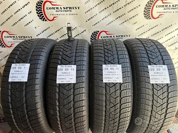 4 PNEUMATICI 225/55 R19 PIRELLI INVERNALI