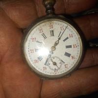 orologio di tasca in argento 