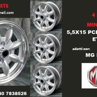 Cerchi minilite 5,5x15 4x114,3 et15 mg