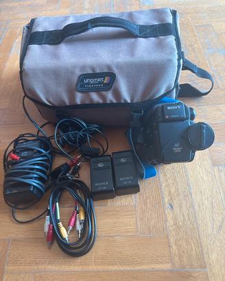 Videocamera Sony + accessori vintage