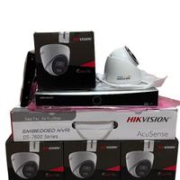Kit Hikvision 4Cam Ultra ColorVu 24/7+NVR Acusense