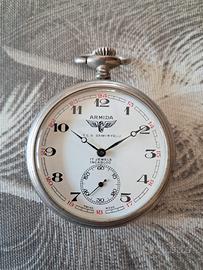 Orologio Da Tasca Ferroviario ARMIDA Vintage 