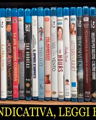 Film Bluray titoli vari blu ray (no dvd)