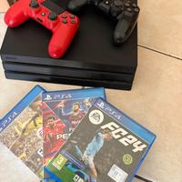 Play station 4 pro 1 terabyte