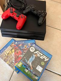 Play station 4 pro 1 terabyte