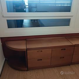 Mobiletti componibili legno camera/salotto