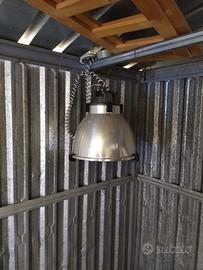 grande Lampada a sospensione stile industriale