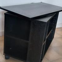 Mobiletto IKEA porta tv con piano girevole