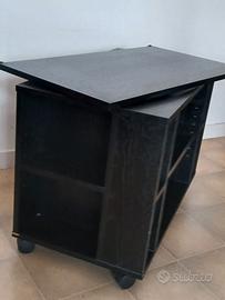 Mobiletto IKEA porta tv con piano girevole