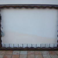 Cornice grande in legno per quadro
