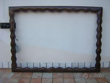 Cornice grande in legno per quadro