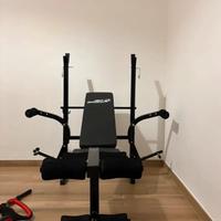 Panca reclinabile da palestra