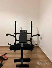 Panca reclinabile da palestra