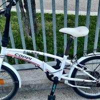 bici pieghevole 20 con gomme e cambio nuovi