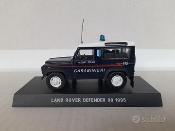 MODELLO DEFENDER 90 MILITARY POLICE CARABINIERI