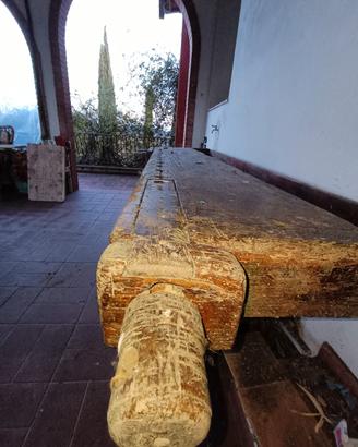 TAVOLO DA LAVORO ANTICO 