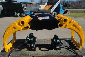 Pinza forestale legna apertura 100/130/150/160 cm