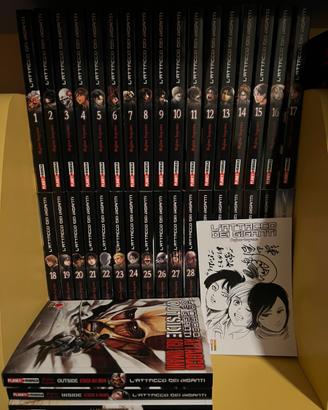L’attacco dei giganti collezione completa + altro