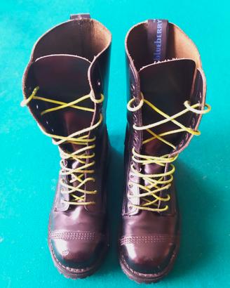 SCARPONI MILITARI INGLESI BLUEBERRY