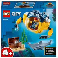 LEGO 60263 City Oceans Minisottomarino oceanicoNew