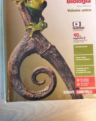 libro biologia superiori 