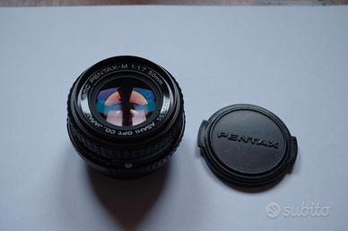 ottica Pentax 50mm, 1.7