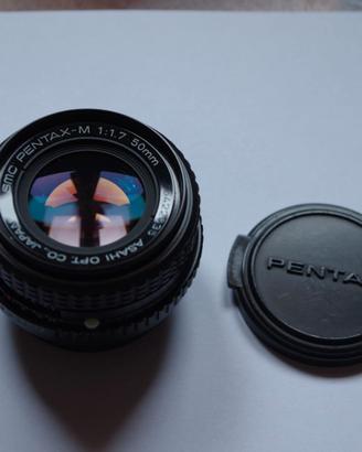 ottica Pentax 50mm, 1.7