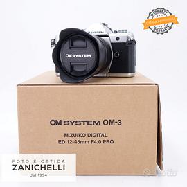 OM System OM-3  + ED 12-45 f/4 Usato (G935)