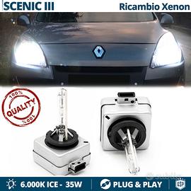 Lampadine BI-Xenon D1S 6000K per Renault Scenic 3