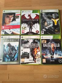 Giochi Xbox 360 5€ ciascuno