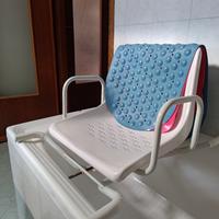 sedia girevole vasca da bagno usata