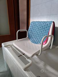 sedia girevole vasca da bagno usata