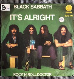 Black Sabbath Singolo 45 gg
