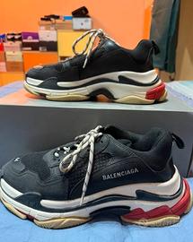 Balenciaga Triple S Nero Bianco Rosso - Sneakers