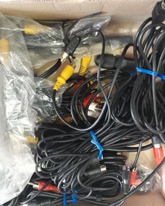 Materiale TV cavo antenna  prese SCART