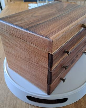 Scatole in legno pregiato