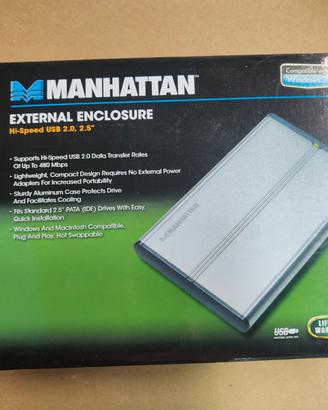 Manhattan - box esterno per hard disk 2.5" USB 2.0