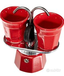 Bialetti set mini express con 2 tazzine (nuovo)