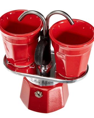 Bialetti set mini express con 2 tazzine (nuovo)